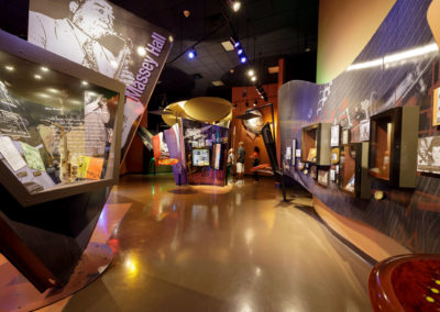 A photograph of the exhibit hall.