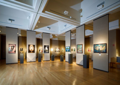 An interior of the gallery.
