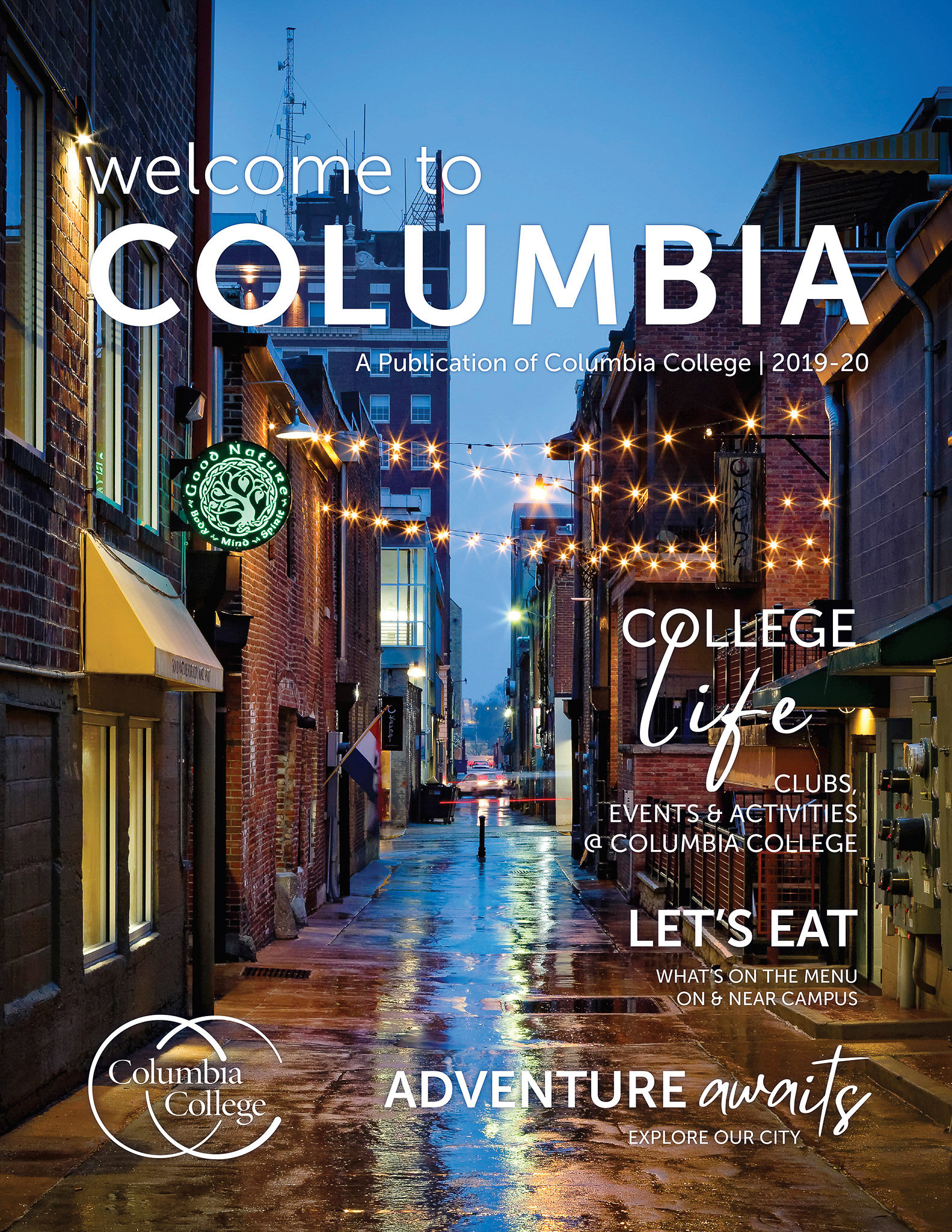 Welcome to Columbia Cover